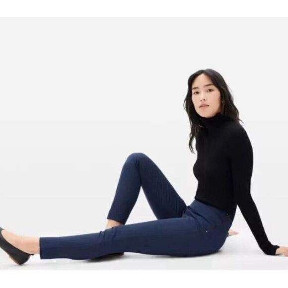 Everlane Pants - Everlane Women's Skinny Pants - Blue